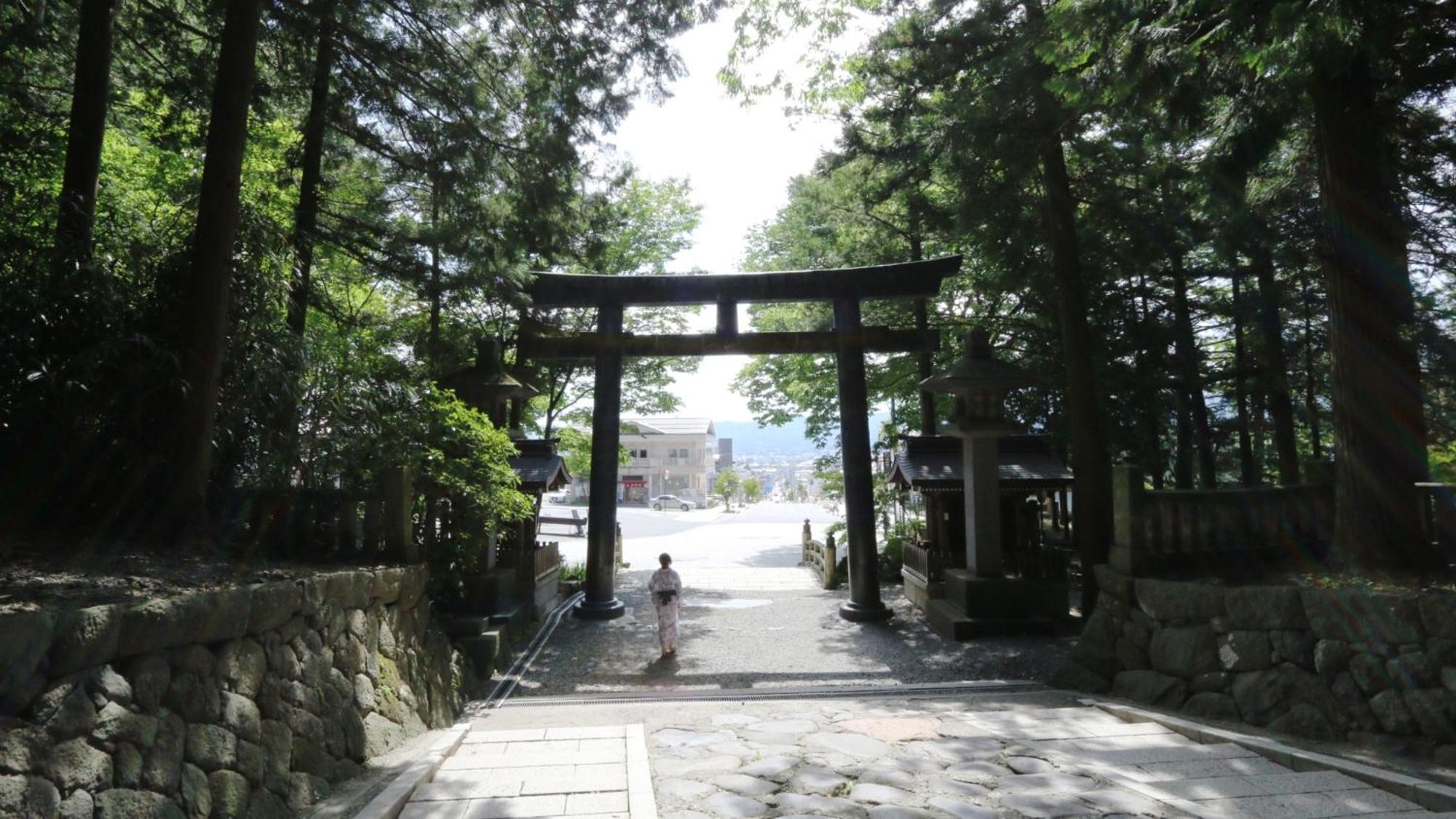 Baigetsu Ryokan Shimosuwa Exterior foto